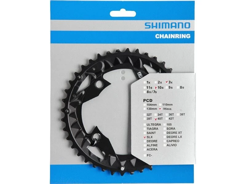 Shimano FC-M672-10 SLX Kettenblatt, 3x10fach 2 Shimano FC-M672-10 SLX Kettenblatt, 3x10fach
