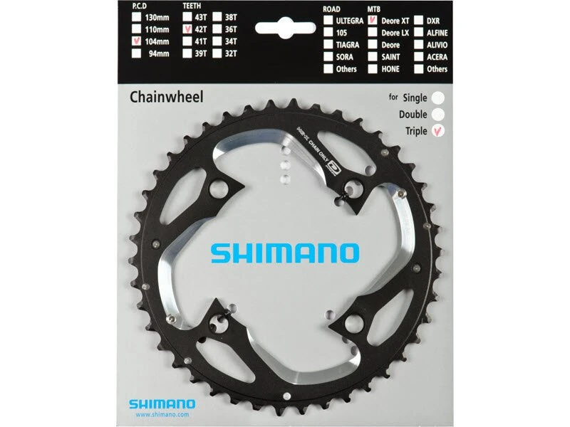 Shimano FC-M770/M771/780 Kettenblätter 10-fach 4 Shimano FC-M770/M771/780 Kettenblätter 10-fach - Image 2