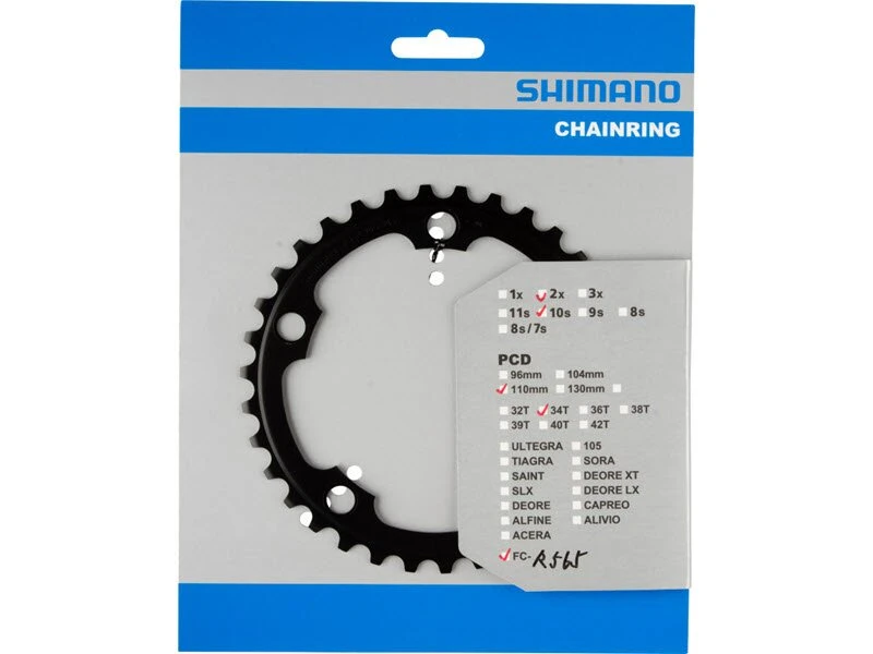 Shimano Kettenblätter FC-R565 10-fach 3 Shimano Kettenblätter FC-R565 10-fach